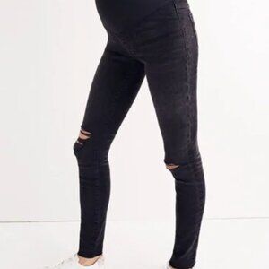 Worn Once! Madewell Maternity Over the Belly Skinny Jeans Size 26